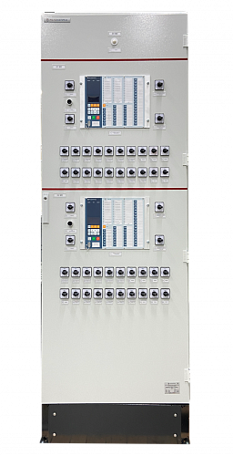 Ш2500 06.53х - Шкаф централизованной защиты от замыканий на землю в сетях 6-35 кВ  до 22 присоединений
